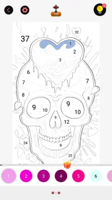 Skull Color android App screenshot 3